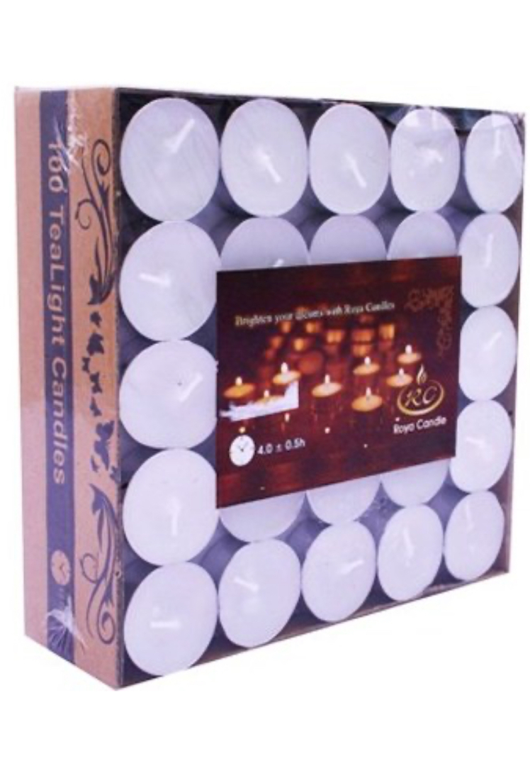 شمع وارمر رویا کندل خارجی 5 ساعت سوز بسته 100 عددی